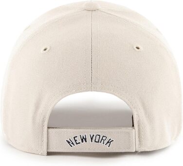 Кепка '47 New York Yankees MVP MLB Adjustable Cap — Сірий (Storm Cloud), унісекс, регульований розмір