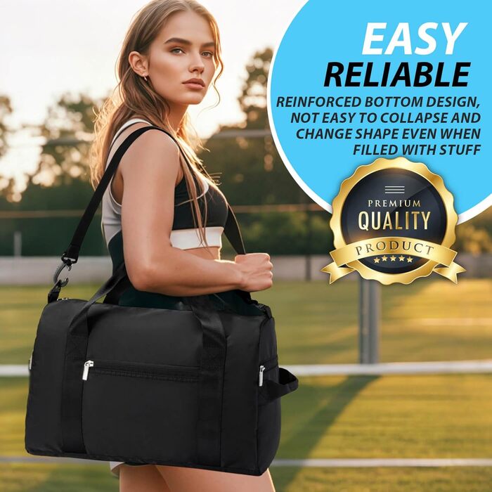 Спортивна сумка DAYGOS для чоловіків, дорожня сумка з відділенням для взуття та мокрих речей, водонепроникна. Ідеальна для спорту, тренувань, залу та подорожей (20 л)