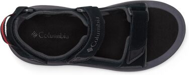 Columbia Trailstorm Hiker 3 Strap: Чоловічі трекінгові сандалі, чорно-сірі, 41 EU