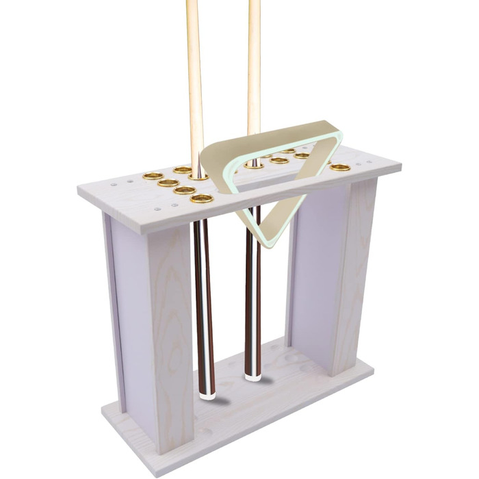 Стенд для більярдної кулі (16 отворів) Futchoy – органайзер для біліардних кий, аксесуар для кімнат, барів, клубів