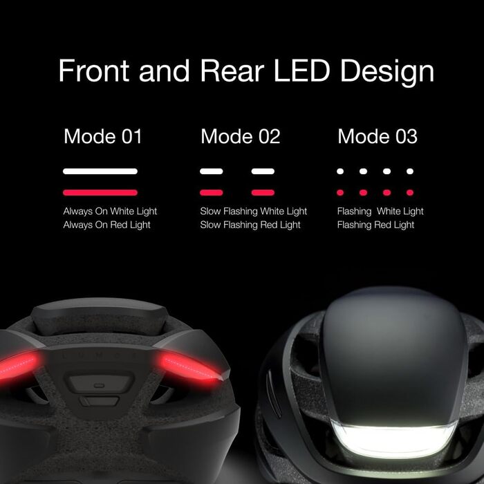 Розумний велосипедний шолом Lumos Ultra з LED-підсвіткою, поворотниками, стоп-сигналом і Bluetooth для дорослих