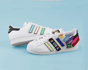 Дитячі кросівки adidas Superstar J, білі (36 2/3 EU), артикул Q47342