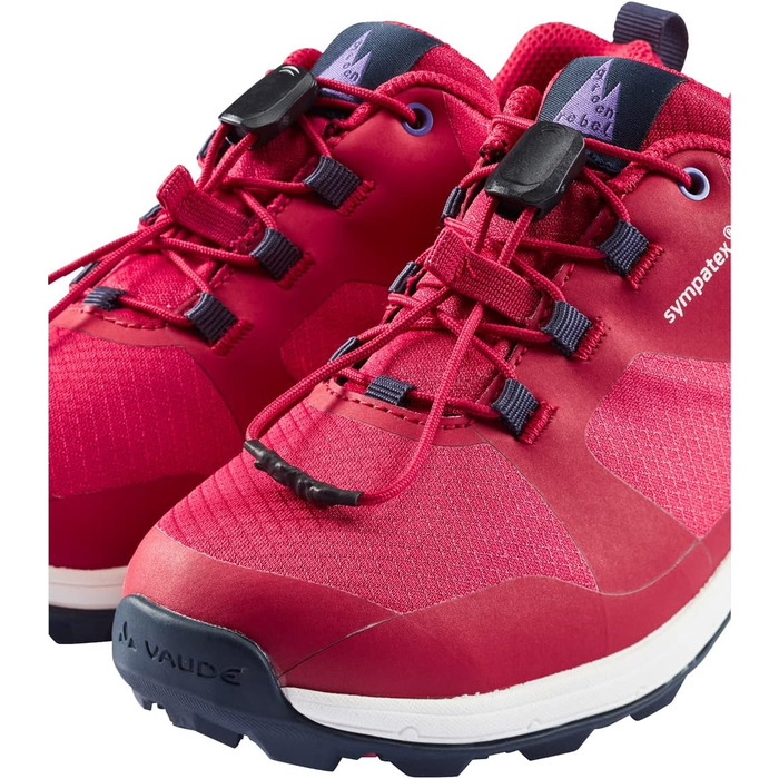 Дитячі туристичні черевики VAUDE Lapita II Low STX, водонепроникні, для хлопчиків та дівчаток, 28 EU, Crocus Dark Sea