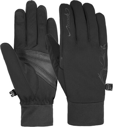 Жіночі рукавички Reusch Saskia Touch-Tec чорні, сенсорні, розмір 7