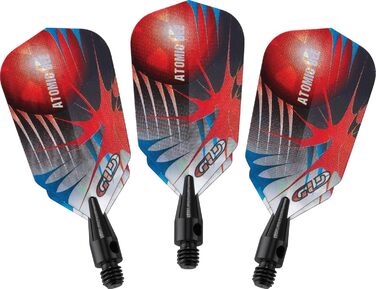 Дротики для дартсу VIPER Atomic Bee з м'яким наконечником, 16 г, фіолетові