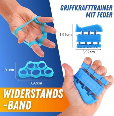 POWER HANDS Супер-кіт для тренування сили хвата - тренажер руки, пальців, передпліччя