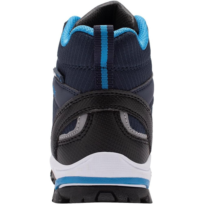 Дитячі трекінгові черевики Trolltunga Hiker Mid від Trollkids (28 EU, Темно-синій)