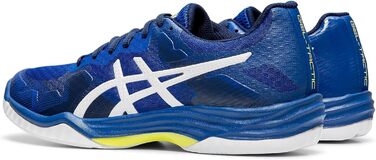 Жіноче гандбольне взуття ASICS Gel-Tactic, розмір 40.5 EU, блакитно-біле