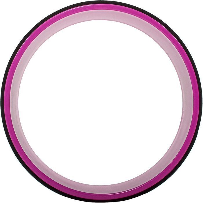 Fitvids Йога-вал для розтяжки – зручна підтримка поз та прогинів, рожевий колір