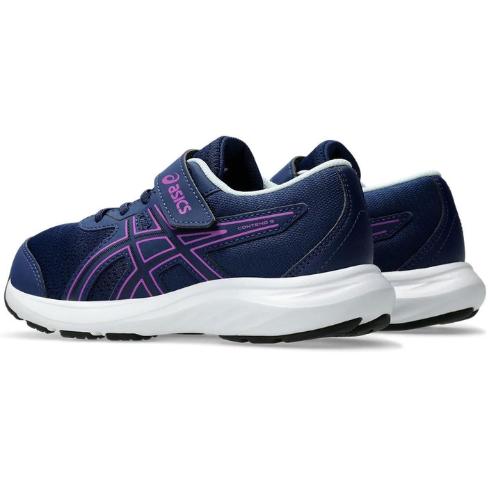 Кросівки ASICS Gel-Contend 9 чорного кольору, 27 EU, Blue Expanse Bold Magenta