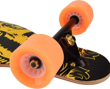Скейтборд PINESKY Longboard 41 дюйм 8 шарів клена, комплект для круїзингу, карвінгу, фрістайлу та спуску з інструментом T-Tool
