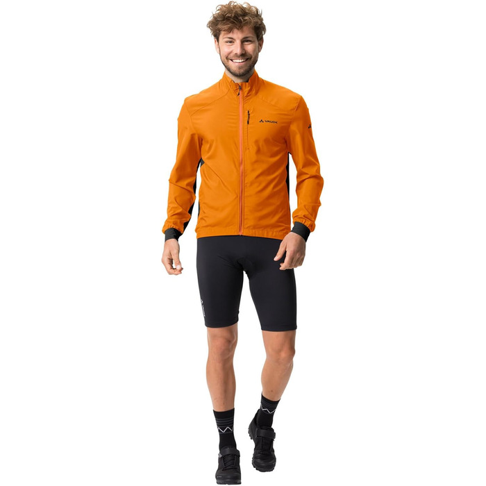 Чоловіча велосипедна куртка VAUDE Kuro Air, розмір S, колір куркума (шафрановий)