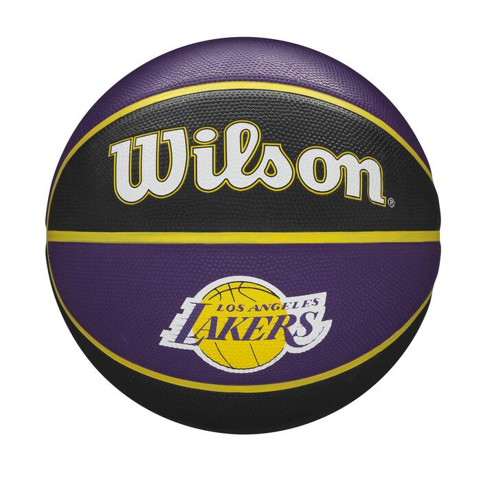 Баскетбольний м'яч Wilson NBA Team Tribute Lila та Золотий