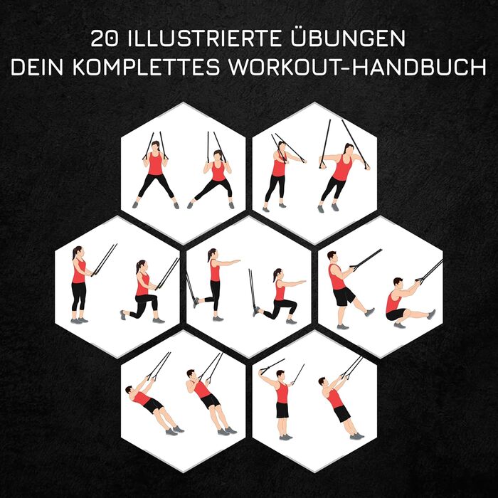 Слінг-тренер Breaking Limits для дому – тренажер для силових вправ – обладнання для силових тренувань – стрічки слінтренера для тренувань всього тіла – фітнес на відкритому повітрі – підвісний тренажер