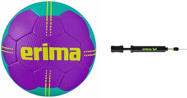 Дитячий гандбольний м'яч Erima Pure Grip Junior фіолетовий Columbia, розмір 0