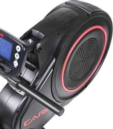 Гребний тренажер Care Fitness Jet 600-2 Care Connect, чорний, складаний