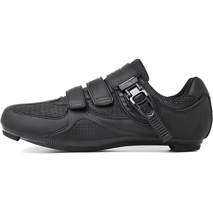 Велотуфлі для чоловіків та жінок: шосейні, MTB, Mountainbike, сумісні з Peloton, SPD, SPD-SL, Look Delta. Білі (42 EU, Чорний)