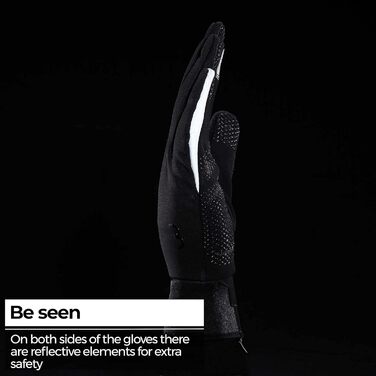 Велосипедні рукавички BBB Cycling ControlZone чорного кольору, розмір L