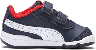 Дитячі кросівки PUMA Stepfleex 2 Sl V Inf - Peacoat White Flame Scarlet