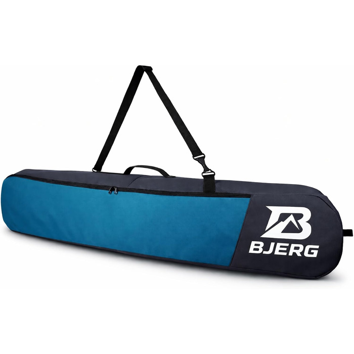 Чохол-сумка для сноуборда Bjerg Boardbag, рюкзак для транспортування сноуборда до 150 см, бірюзовий, Made in Europe