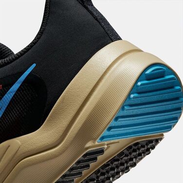 Чоловічі кросівки Nike Downshifter 12 (темно-сірий/хакі/червоний/синій), розмір 42 EU