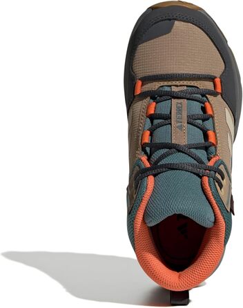 Туфлі для хайкінгу adidas Terrex AX4R MID RAIN.RDY, унісекс, дитячі, 29 EU, колір: Savannah Semi Impact Orange