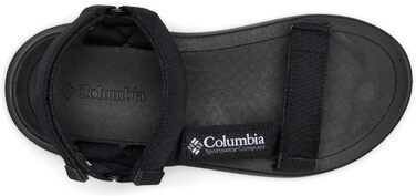 Чоловічі сандалії Columbia Globetrot для спорту та відпочинку на природі (48 EU, чорний/білий)