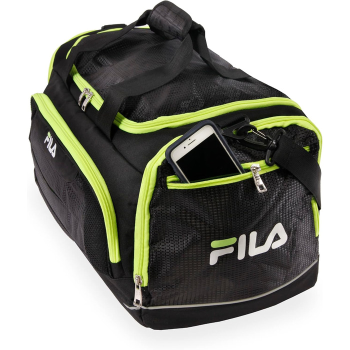 Спортивна сумка FILA Cypress Unisex, маленька сумка для спорту та аксесуарів, Onyx/Limette, універсальний розмір