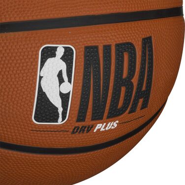 Баскетбольний м’яч Wilson NBA Drv Plus 5, коричневий, універсальний
