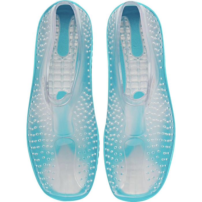 Водні черевики Cressi - ідеальні для пляжу, моря, човна та інших водних активностей (прозорий світло-блакитний, 35 EU, для дорослих)