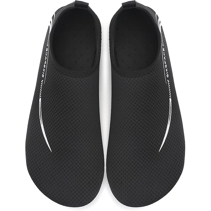 Шкарпетки для плавання та водних видів спорту Sixspace, чорні, розмір 34-47