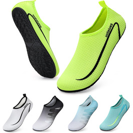 Водні черевики для плавання та відпочинку WateLves: дихаючі, швидковисихаючі, унісекс, 34-47 EU, світло-зелені