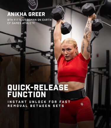 Пояс для важкої атлетики Gymreapers Schnellverschluss Сірий (4 дюйми, неопрен, металева пряжка) для бодібілдингу, пауерліфтингу, крос-тренінгу