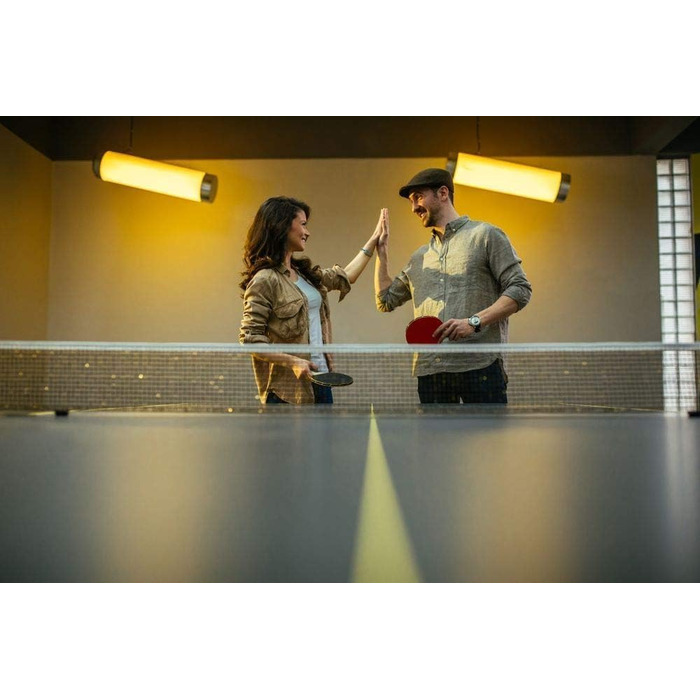 Набір для пінг-понгу: 4 професійні ракетки, розтягуване сітка, 6 м'ячів, сумка - для гри в приміщенні та на вулиці