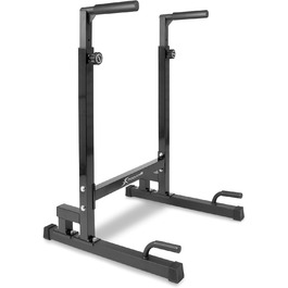 Стійка для віджимань ProsourceFit Dip Stand, важка, з'єднувач безпеки, для трицепсів, підтягувань, віджимань, L-ситів, чорна