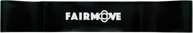 Еластичні стрічки FAIR Move для фітнесу та йоги, 100% натуральний латекс, сила 4.5 кг, чорний колір