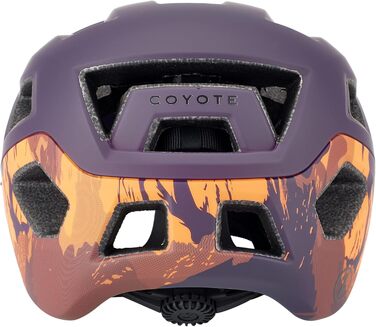 Велошолом Lazer Coyote, ліловий, розмір S