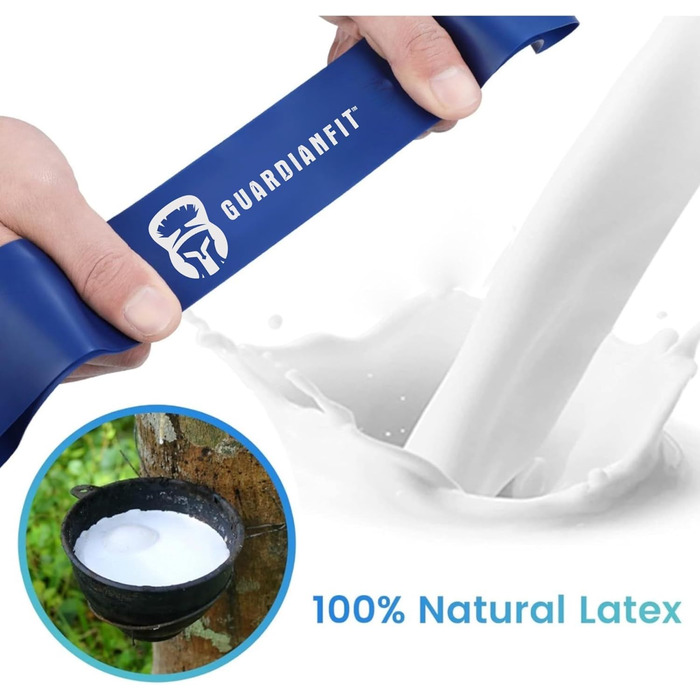 Стрічки для фітнесу Resistance Loop (5 шт.) - Латекс, для ніг, сідниць, тіла, йоги, пілатесу, для жінок, чоловіків та дітей