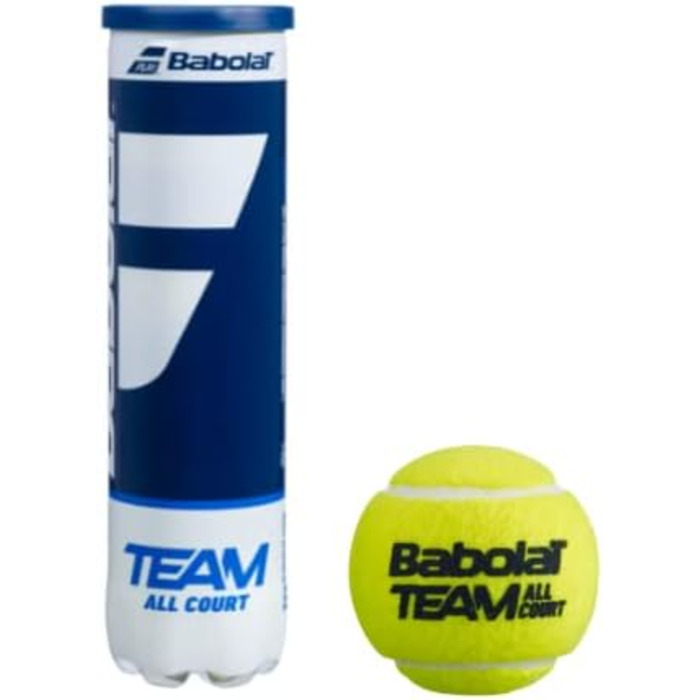 Тенісні м'ячі Babolat Team All Court (4 банки)
