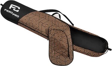 Чохол для сноуборда преміум-класу 170 см, водонепроникний, з регульованими ременями (Geomteric)