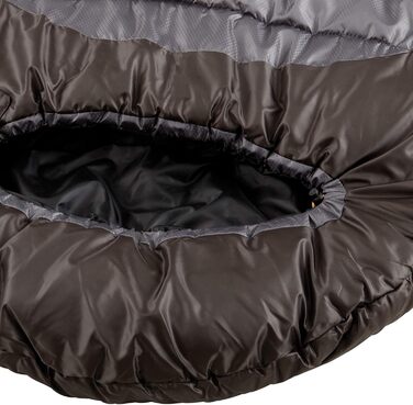 Сплячий мішок Coleman Big Basin -9°C: великий, для дорослих, з регульованою капюшоном та підкладкою з флісу