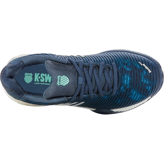 Тенісне взуття K-Swiss Hypercourt Express 2 Hb для хлопчиків, 34 EU, колір Indian Teal Star White Moonstruck