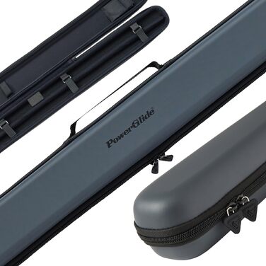 Тримач для більярдного кия POWERGLIDE Svartur Holds 1 3/4 Jointed Cue, сірий