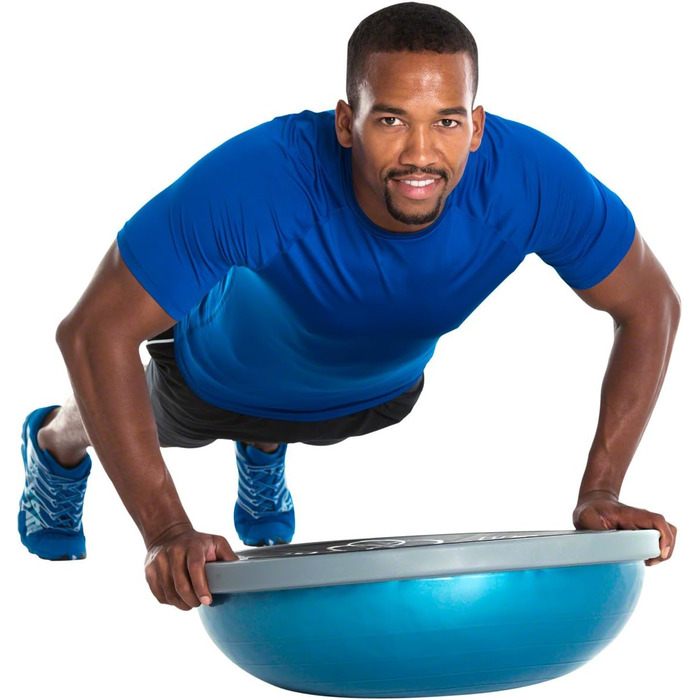 Балансувальний тренажер BOSU PRO 65 см, синьо-сірий