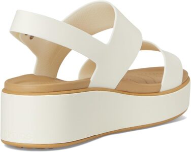 Чобочки Crocs Brooklyn Low Wedge для жінок (33/34 EU, Чорний Бежевий)