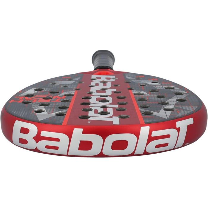 Падельна ракетка Babolat Tech Veron Juan Lebron без струн, червона