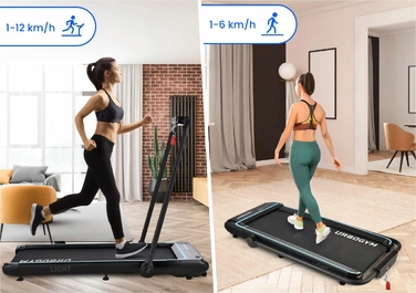 Складана електрична бігова доріжка для дому та офісу Urbogym Light (1-12 км/год)