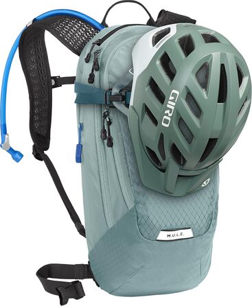 Жіночий гідраторний рюкзак CamelBak M.U.L.E. 12 для маунтбайку, магнітна застібка, 2,8 л, синій/чорний