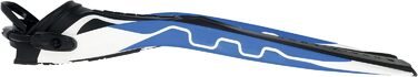 Ласти AQUALUNG PHAZER для дорослих, інноваційна Wave Rib-технологія, збалансований і гідродинамічний дизайн, ідеально для дайвінгу та снорклінгу, розмір L, біло-сині
