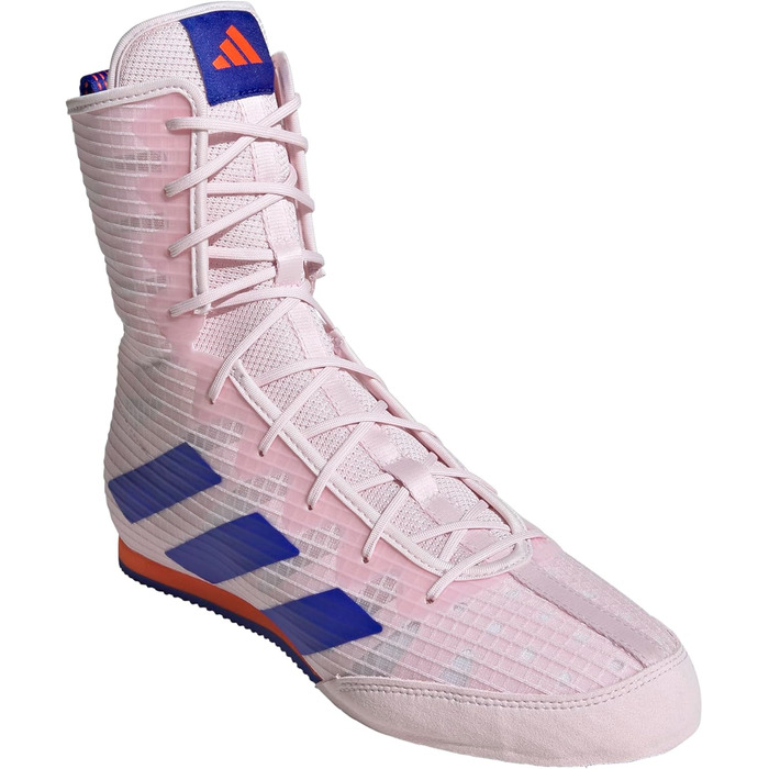 Кросівки adidas Box Hog 4 - унісекс (45 1/3 EU, рожевий, синій, помаранчевий)